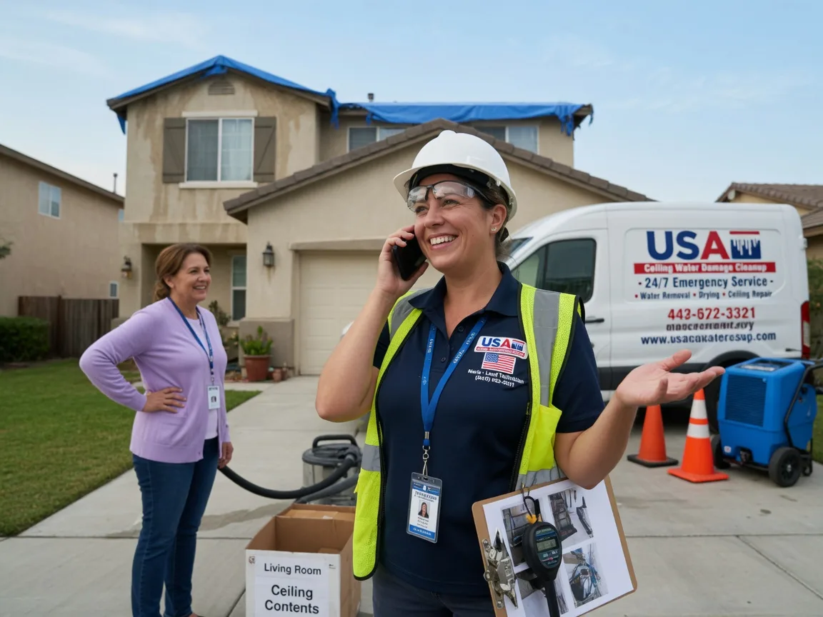 Ceiling Water Damage Restoration Fairfield, TX FAQs